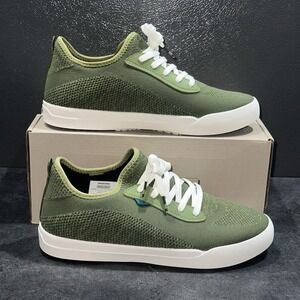 Vessi Weekend Sneaker Mens Size 10 Waterproof Shoes Spruce Green Womens 11 EUC